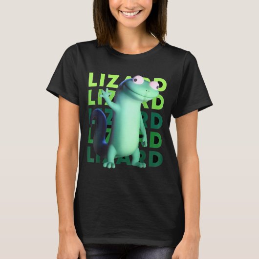 T-shirt Funny Weirore Lizard Meme _ 3d Surreal Animal (Devant)