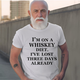 T-shirt Funny whisky cite les paroles de whisky humour