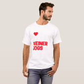 T-shirt Funny Wiener Dog Gifts (Devant entier)
