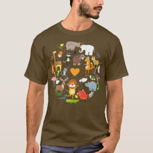 T-shirt Funny Wildlife Safari Animaux Cadeaux pour les ama