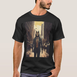 T-shirt Funny Wolf meilleures conceptions idée art cool Wa