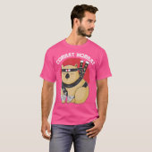 T-shirt Funny Wombat Ninja Combat Wombat (Devant entier)