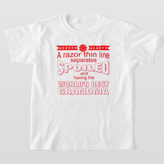T-shirt funny world's greatest grandma (Poser)