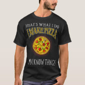 T-shirt Funny Worlds Greatest Pizza Maker Baker Parody Shi (Devant)
