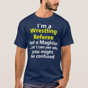 T-shirt Funny Wrestling Référentiel Emploi Carrière Pro