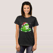 T-shirt Funny Xmas Lights Frog Cute Toad Frogs Women Men K (Devant entier)