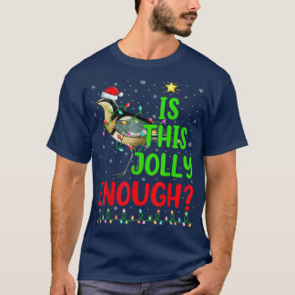 T-shirt Funny Xmas Tree Est Ce Jolly Assez Plover Oiseau C