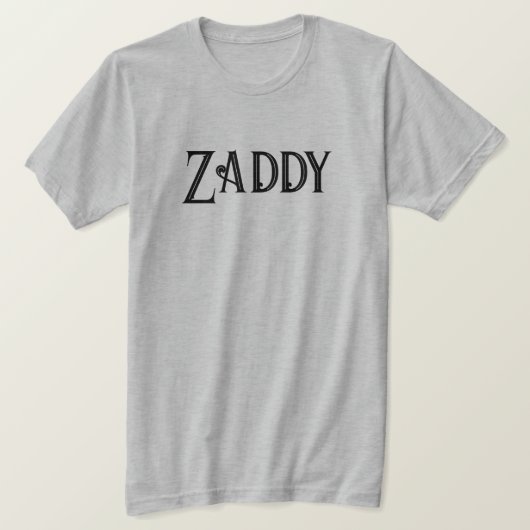 T-shirt Funny Zaddy (Design devant)