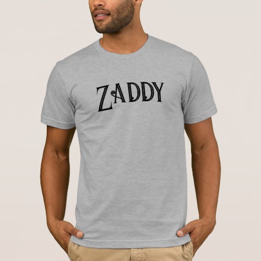 T-shirt Funny Zaddy (Devant)