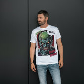 T-shirt Funny Zombie Personnalisé Nom Le Cool Comic book