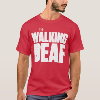 T-shirt Funnyhe Walking Deaf Deaf Prideshirt retro