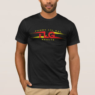 T-shirt FunnyLilGalRéagit aux Challengers Impacts (Noir)