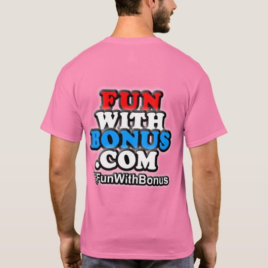 T-shirt FunWithBonus.com - @FunWithBonus - bilatéral (Dos)