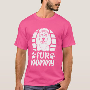 T-shirt Fur Mommy - reproduire animal animal Doodle doré c