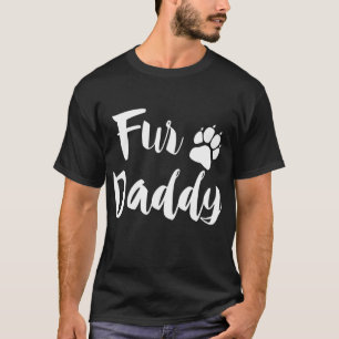 T-shirt Fur papa Empreinte de patte Amoureux des chiens pa