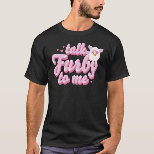 T-shirt Furby Talk Furby Me (Devant)