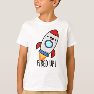 T-shirt Furée Funny Rocket Pun