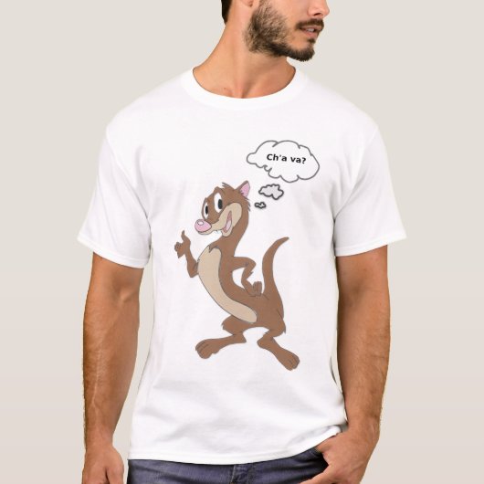 T-shirt Furet "Ch'a va?" (Devant)