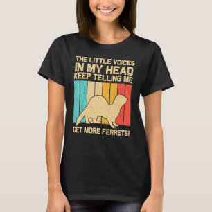 T-shirt Furet Cool Pour Hommes Femmes Animal Propriétaire