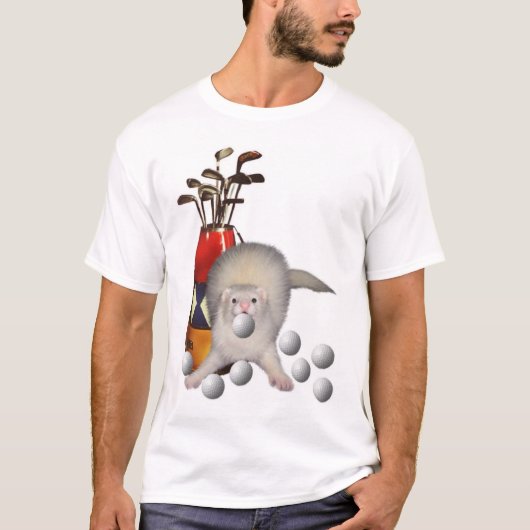 T-shirt Furet de golf (Devant)