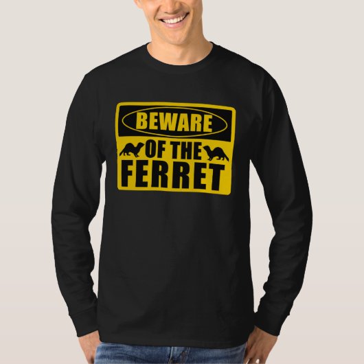 T-shirt Furets se méfier du Furet (Devant)