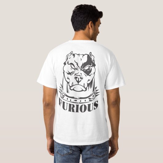 T-Shirt Furious Chig Graphic (Dos entier)