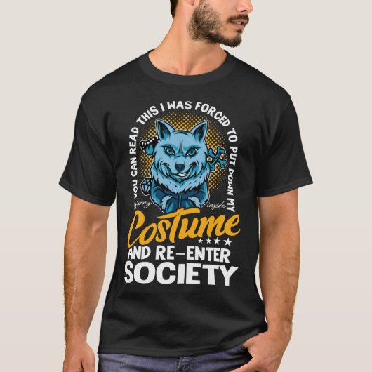 T-shirt Furry fandom furrys (Devant)