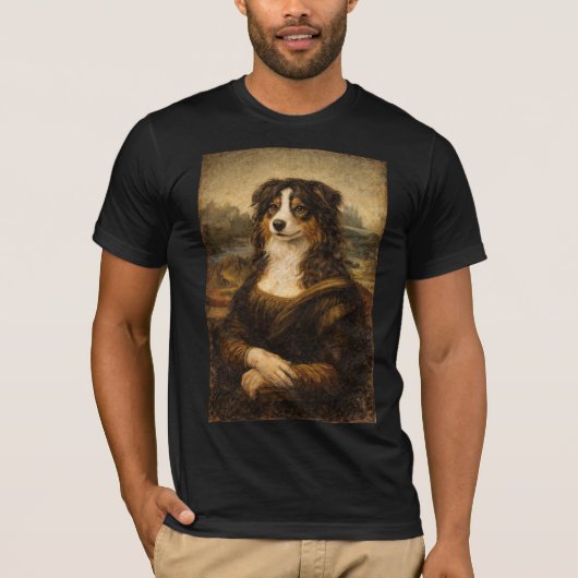 T-shirt Furry Mona Lisa (Devant)