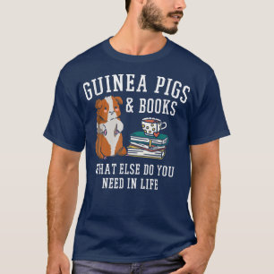 T-shirt Furry Potato Guinée Pigs & Books What Else Do You 