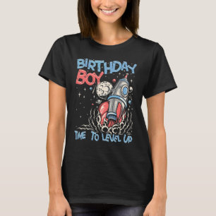 T-shirt Fusée Galaxie Espace Extérieur Anniversaire Garçon