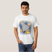 T-shirt Fusée Grise (Devant entier)