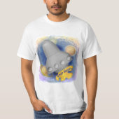 T-shirt Fusée Grise (Devant)