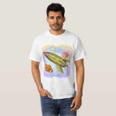 T-shirt Fusée Lunaire (Devant entier)