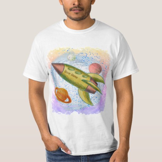 T-shirt Fusée Lunaire (Devant)