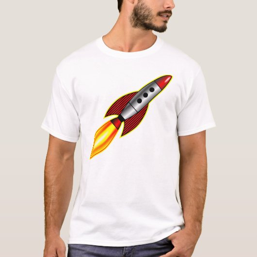 T-shirt Fusée - Personnalisée (Devant)