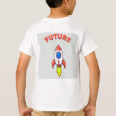 T-shirt Fusée représentant l'innovation et la croissance f (Dos)