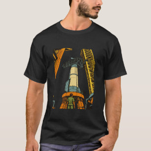 T-shirt Fusée spatiale de nouvelle génération pour l'espac