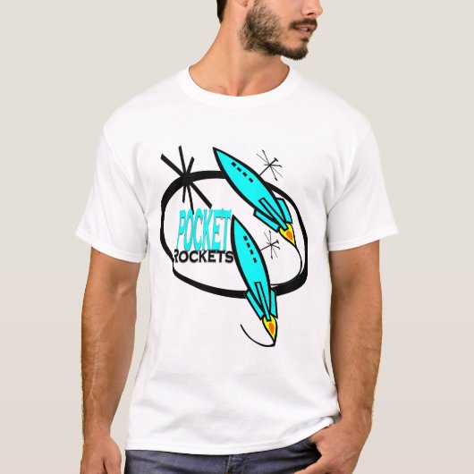 T-shirt fusées de poche (Devant)