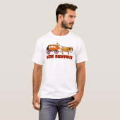 T-shirt Fusil de chasse de tour (Devant entier)