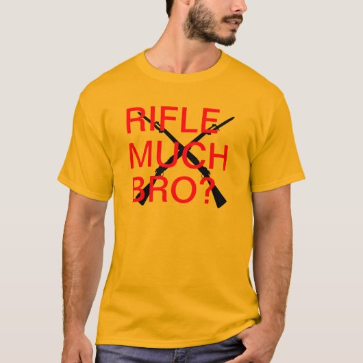 T-shirt Fusillez beaucoup de Bro ? (Devant)