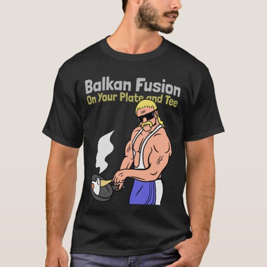 T-shirt fusion balkanique (Devant)