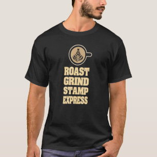 T-shirt Fusion Barista Coffee Maker Pour Café De Jour