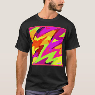 T-shirt Fusion d'art chromatique