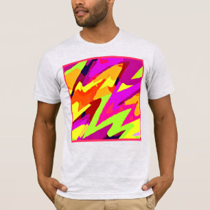 T-shirt Fusion d'art chromatique