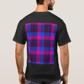 T-shirt Fusion de mosaïque néon (Dos)