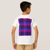 T-shirt Fusion de mosaïque néon (Dos entier)