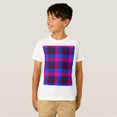 T-shirt Fusion de mosaïque néon (Devant entier)