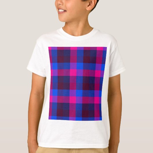 T-shirt Fusion de mosaïque néon (Devant)