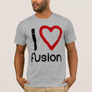 T-shirt Fusion du coeur I (de ROUGE)
