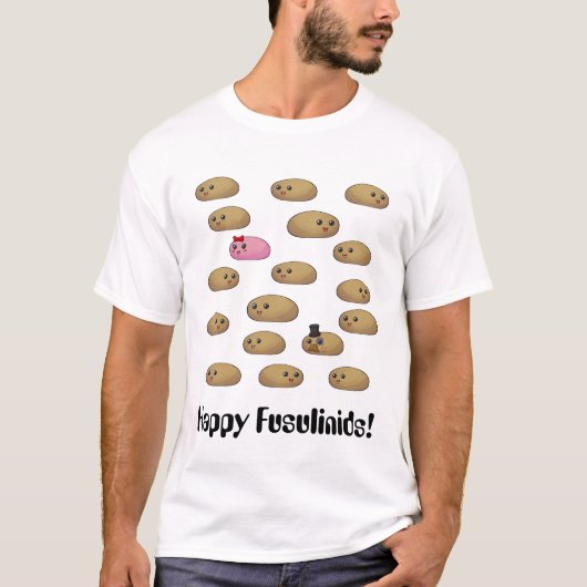 T-shirt Fusulinids heureux ! (Devant)